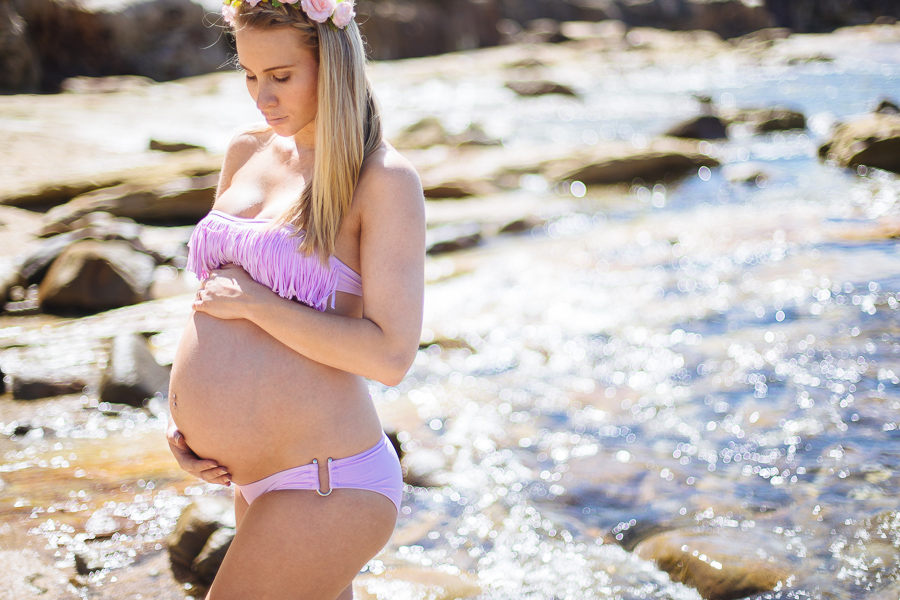 Ally and Daves First Baby Pregnancy Photoshoot Malabar Beach Sydney 6